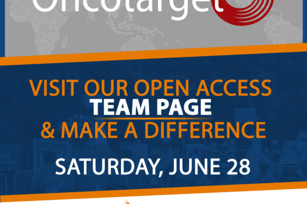 Oncotarget Sponsors Open Access Team in 2025 Ride for Roswell